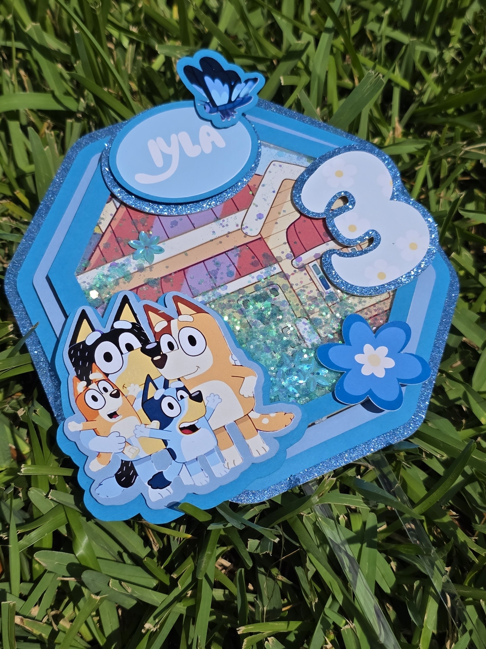 Bluey Cake Topper